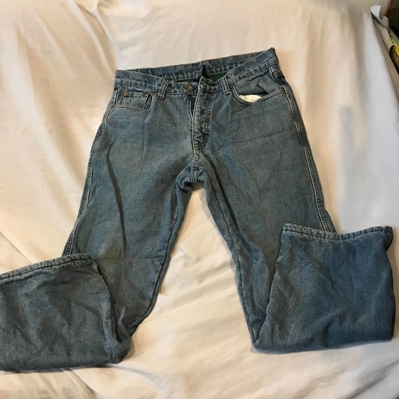 Smith's Workwear Classic Straight Jeans Mens 34x32 - Picture 4 of 5